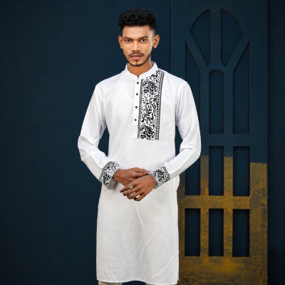 Exclusive Cotton Panjabi - AdibaMart